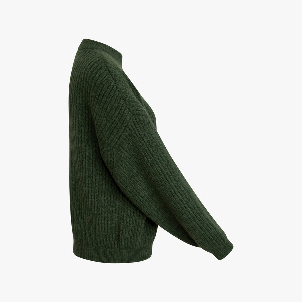 Patent Pulli Ramea | dunkelgrün