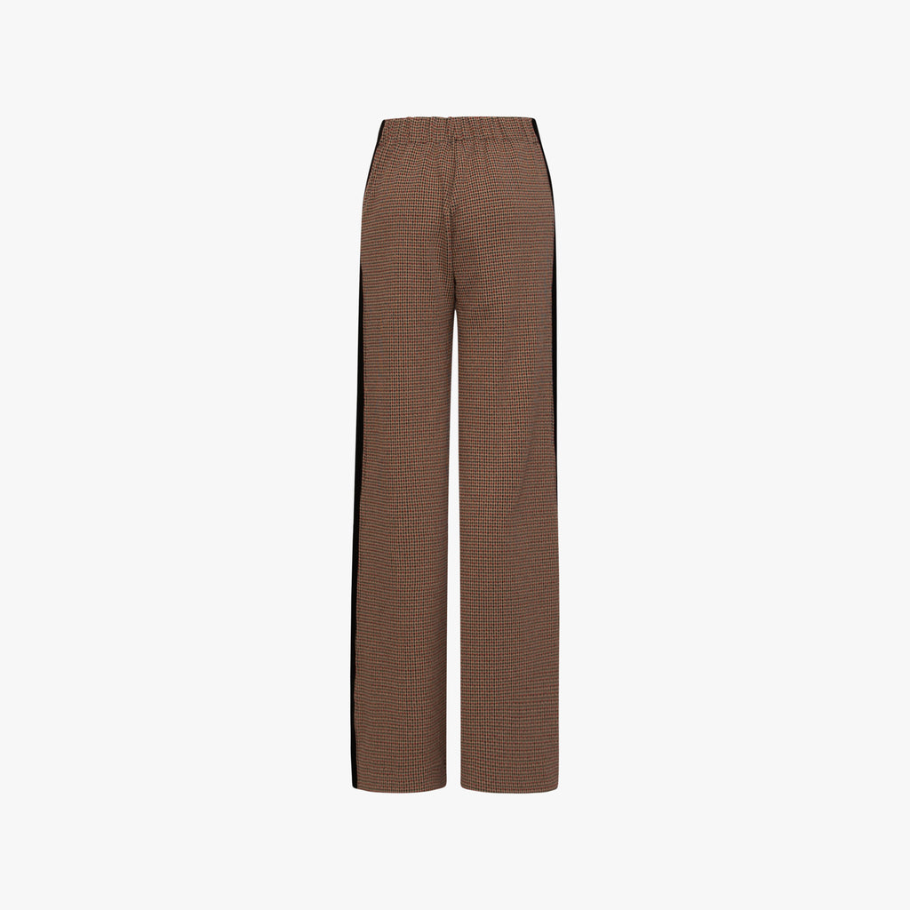 Hose Tweedoptik | braun-beige