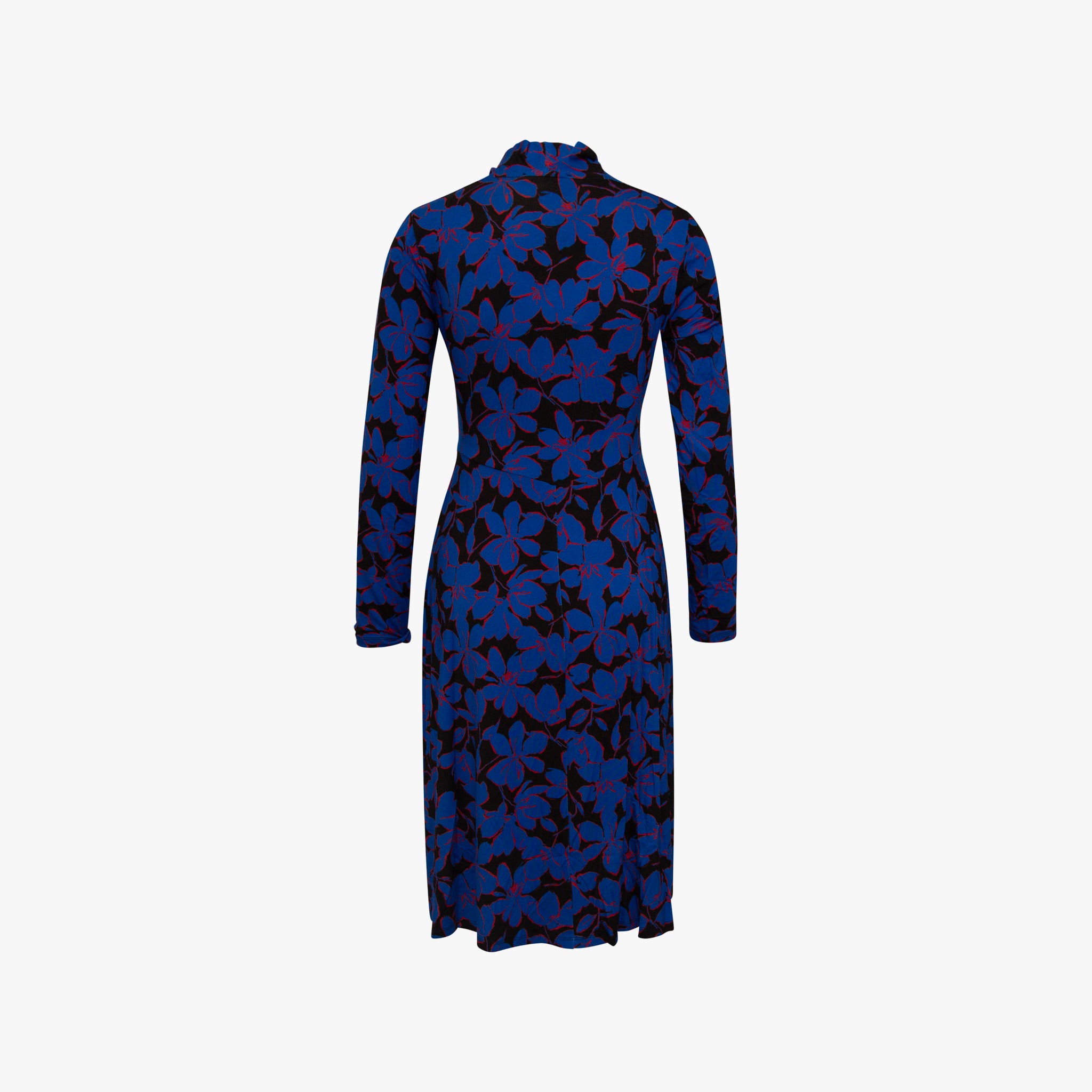Wickelkleid Knoten | blau