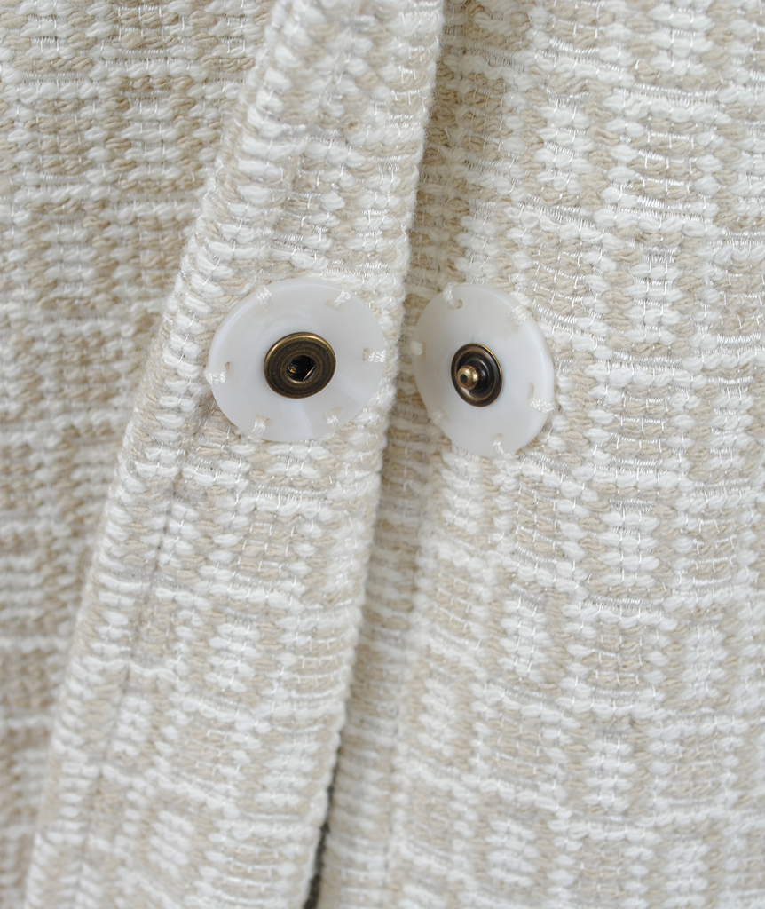 Eggshapemantel Print | beige