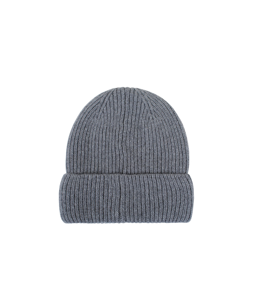 Feinstrickmütze Cashmere | grau