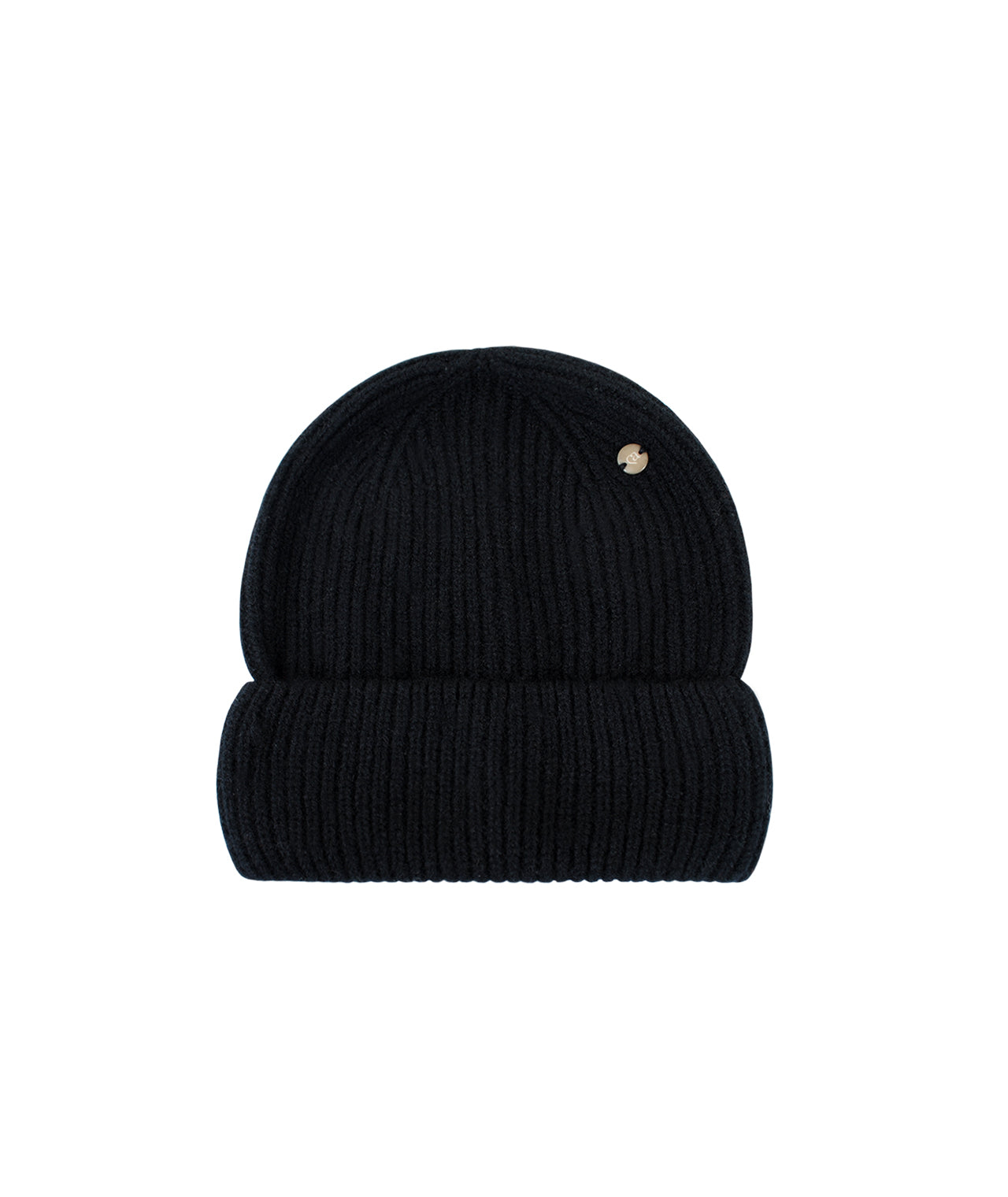 Feinstrickmütze Cashmere | schwarz
