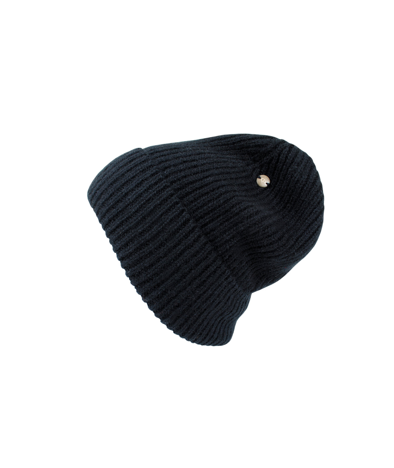Feinstrickmütze Cashmere | schwarz