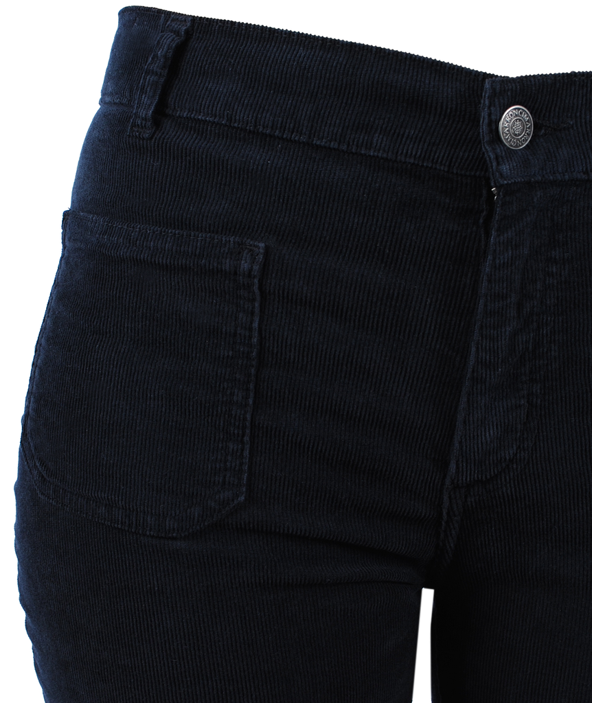 Flared Feincord | navy