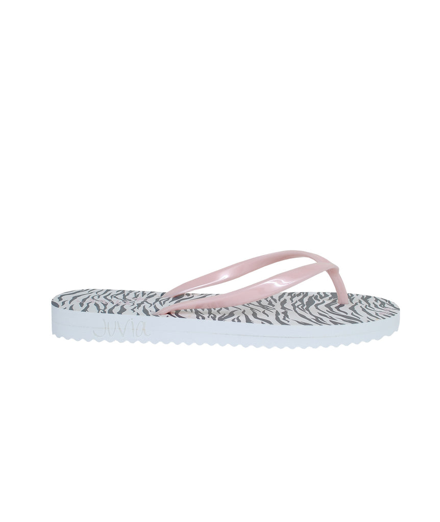 FlipFlop Juvia | schwarz-weiß