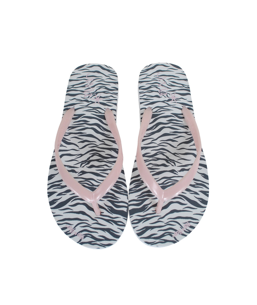 FlipFlop Juvia | schwarz-weiß