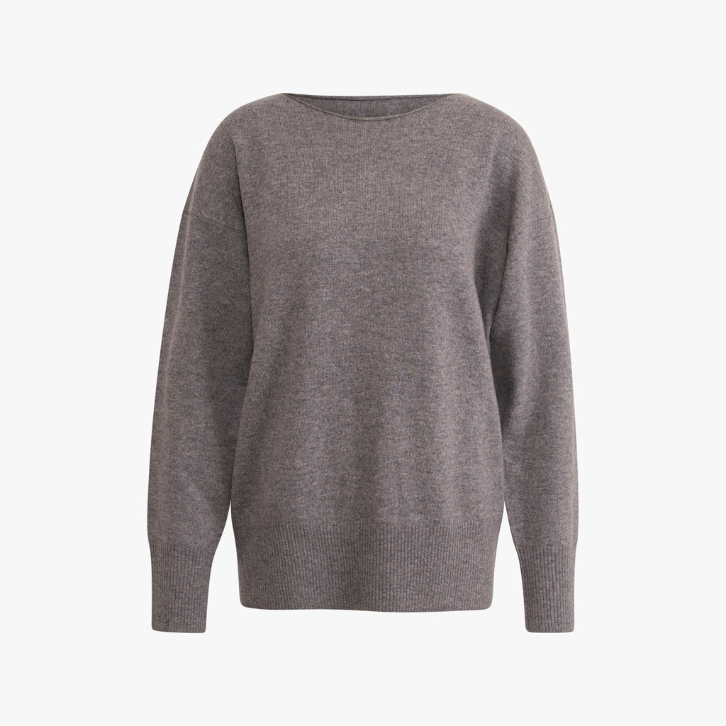 RH-Pulli Basic Cashmere | grau