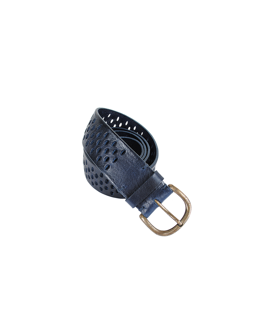 Gürtel Oval Holes 40cm | navy