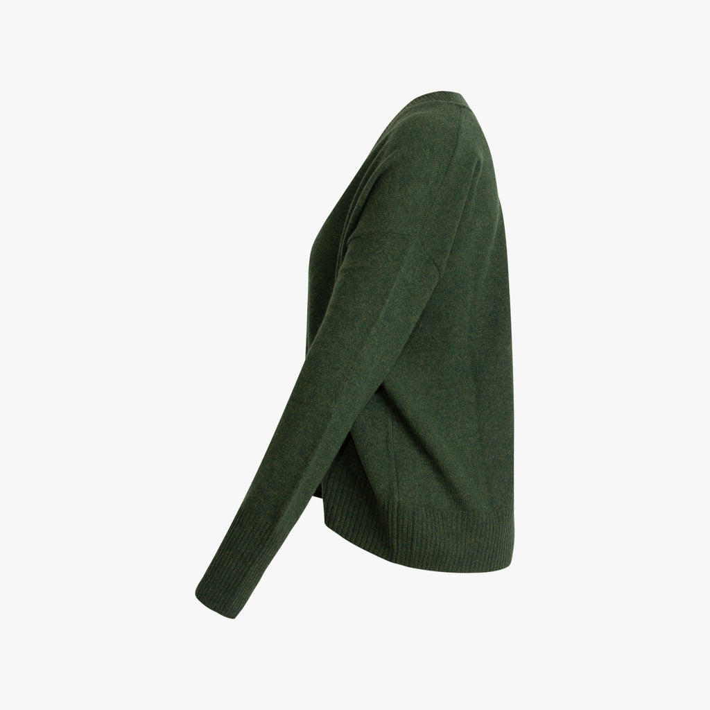 Cardigan Cashmere | dunkeloliv