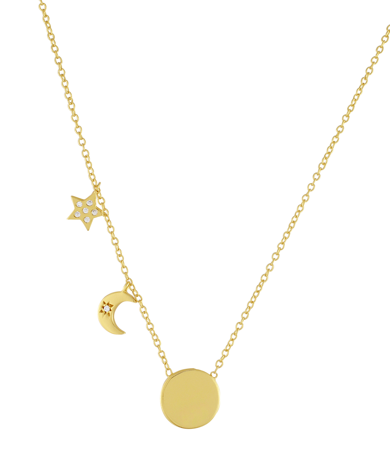 Armband Moon+Star G | gold