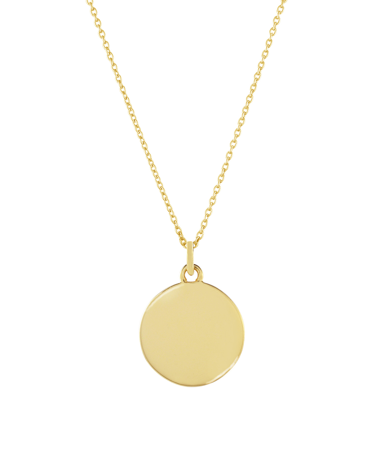 Halskette Disc G | gold