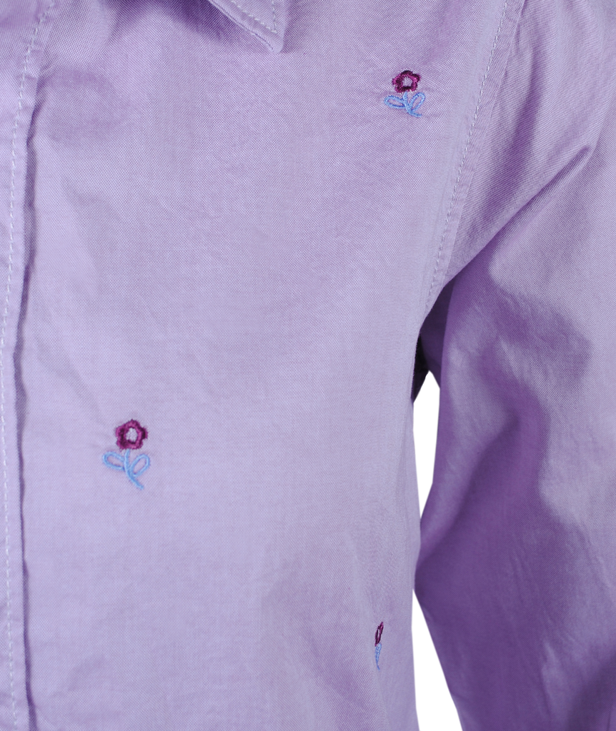 Hemd Flower Antonia | fuchsia