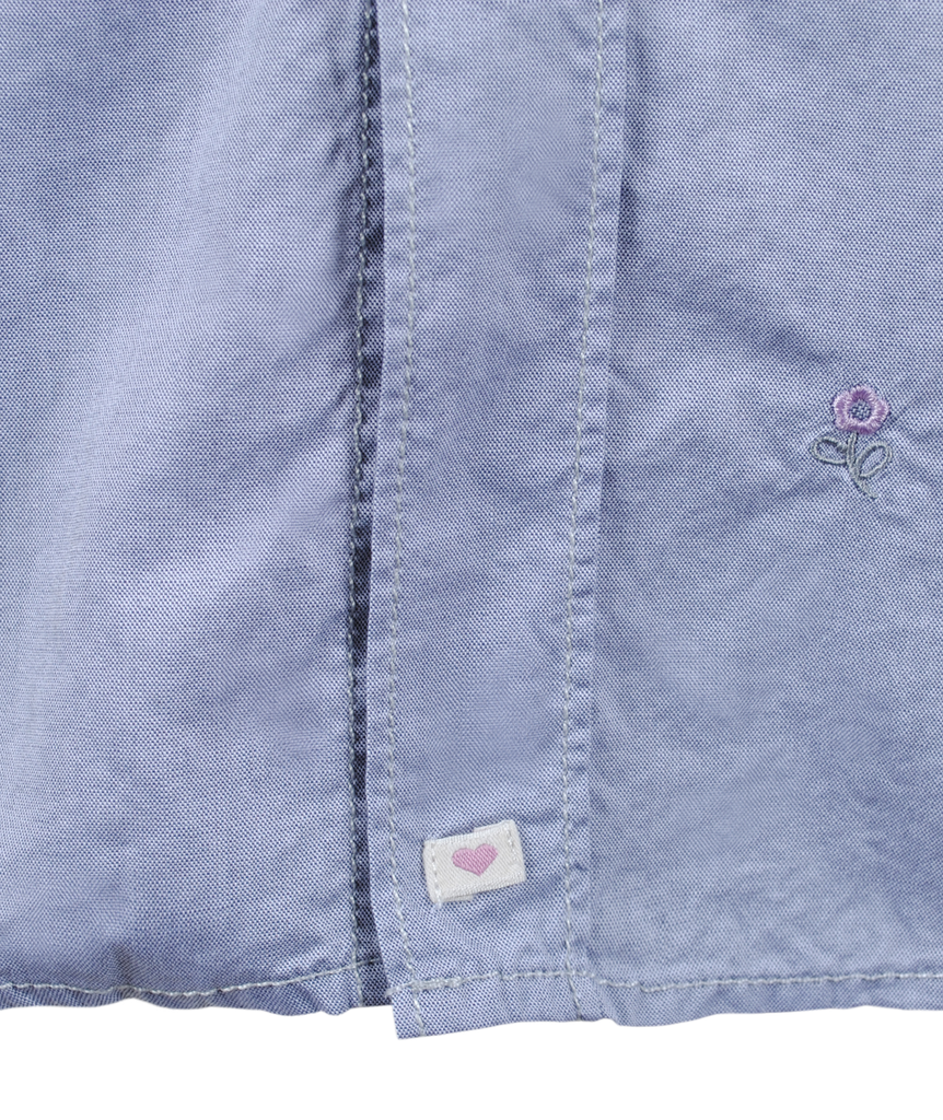 Hemd Flower Antonia | grau