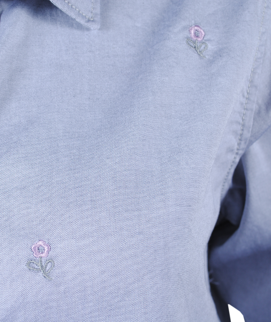 Hemd Flower Antonia | grau