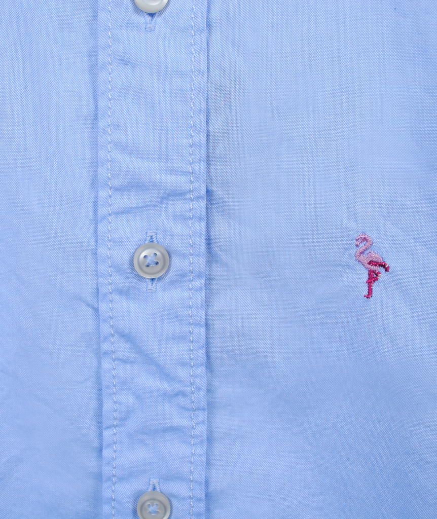 Hemd Stehkragen Sophie | blau