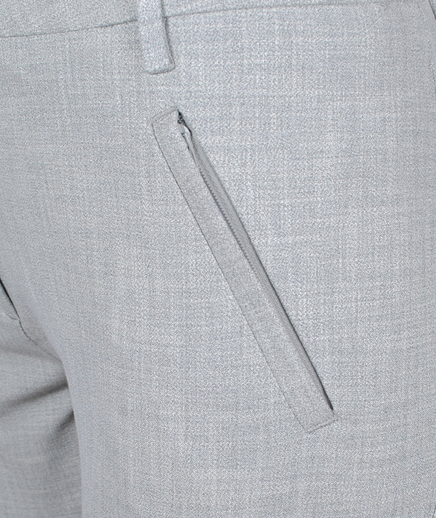 Hose Angelie Split | graumelange