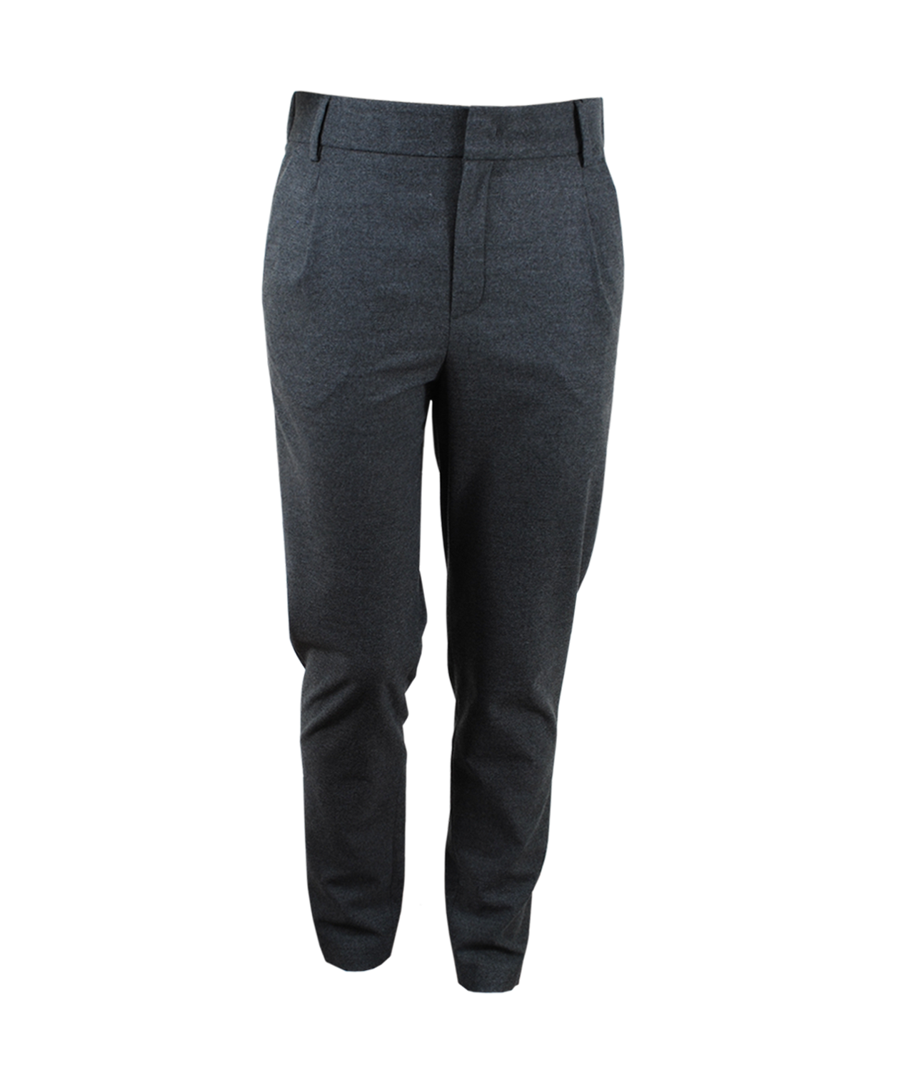 Hose Flanelloptik | grau