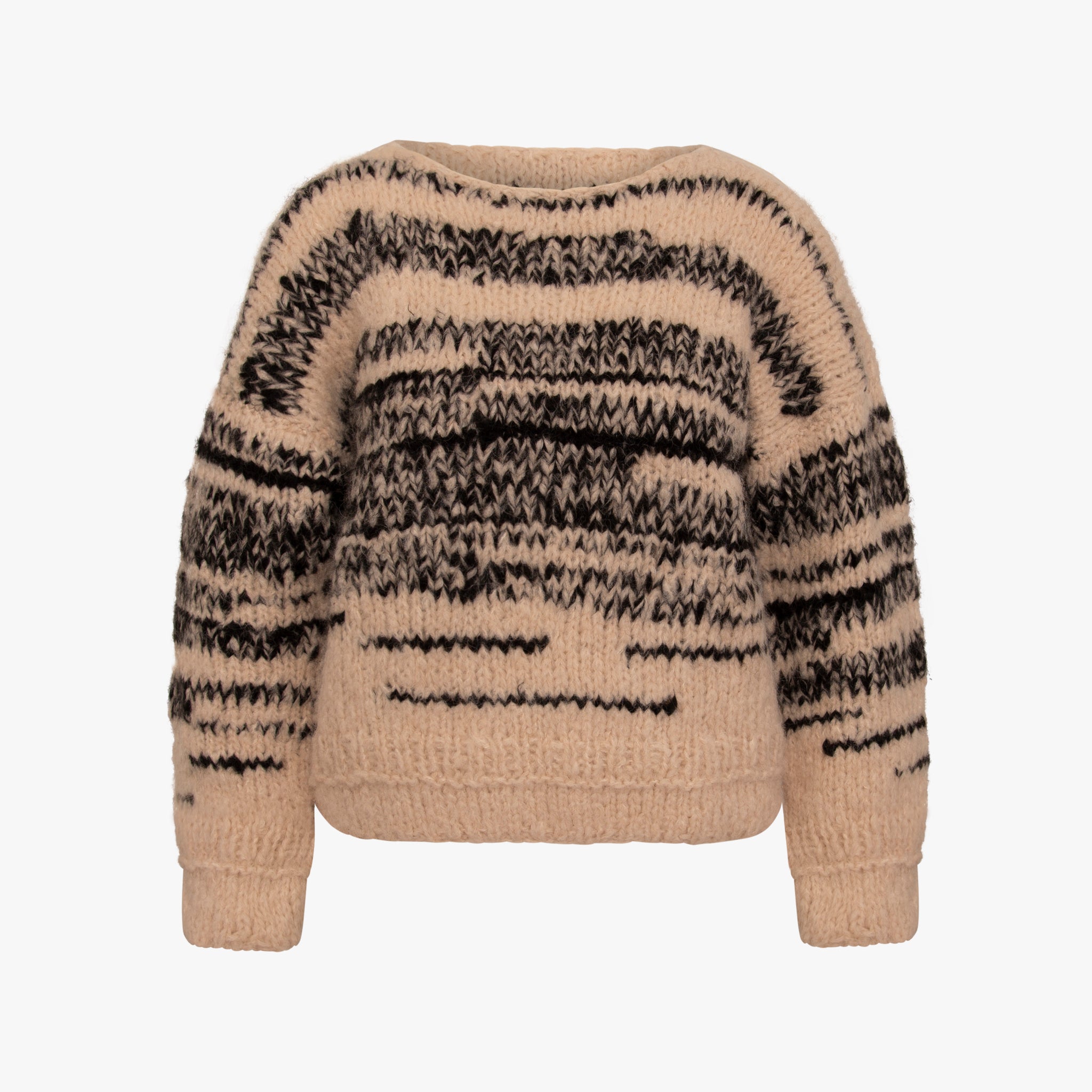 RH-Pullover Streifen | multicolor