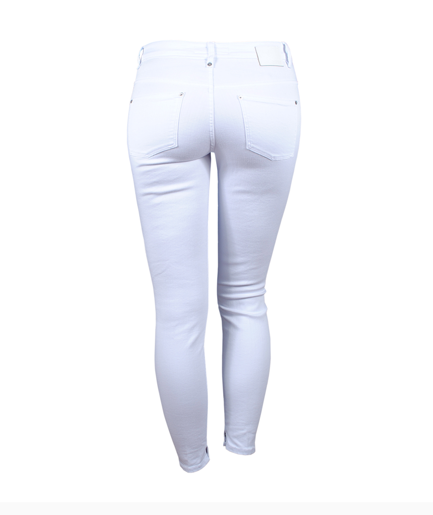 Jeans Highwaist Remote | weiß