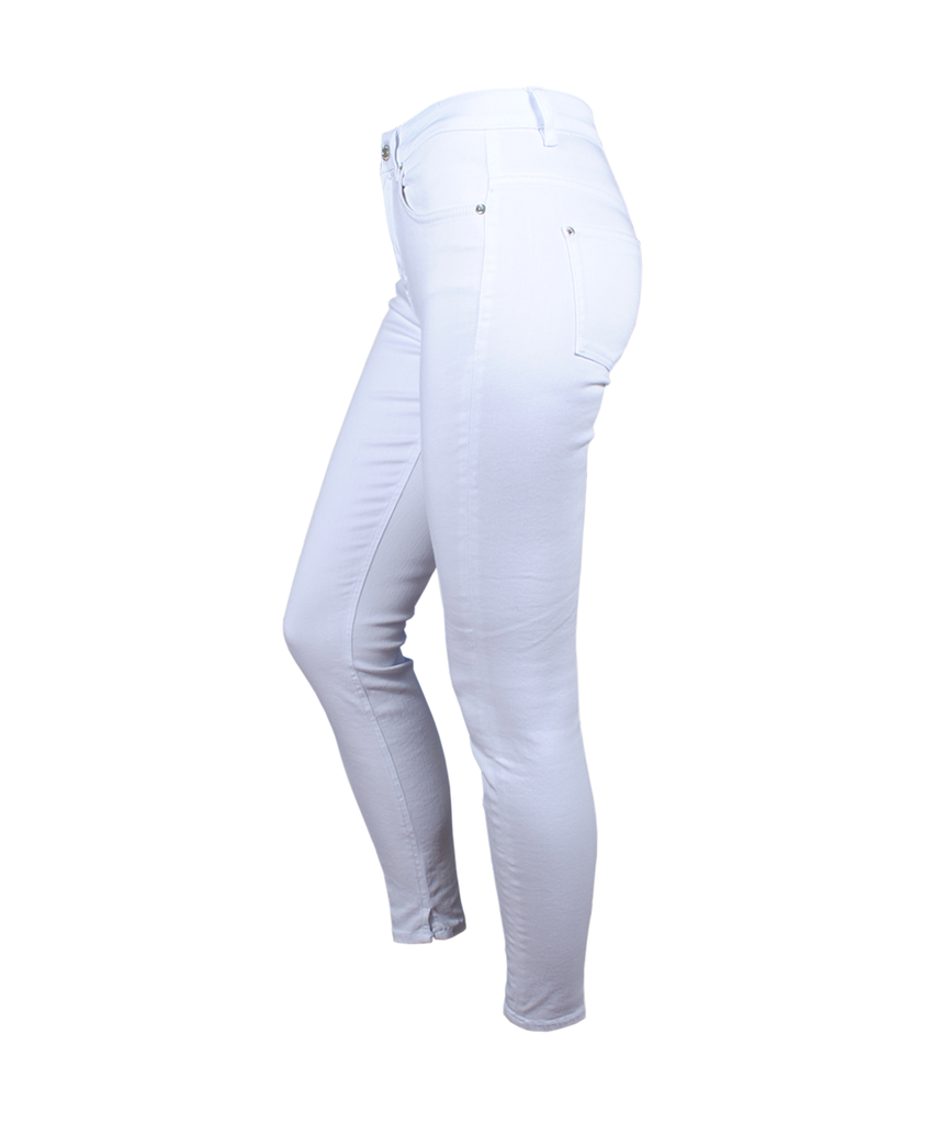 Jeans Highwaist Remote | weiß