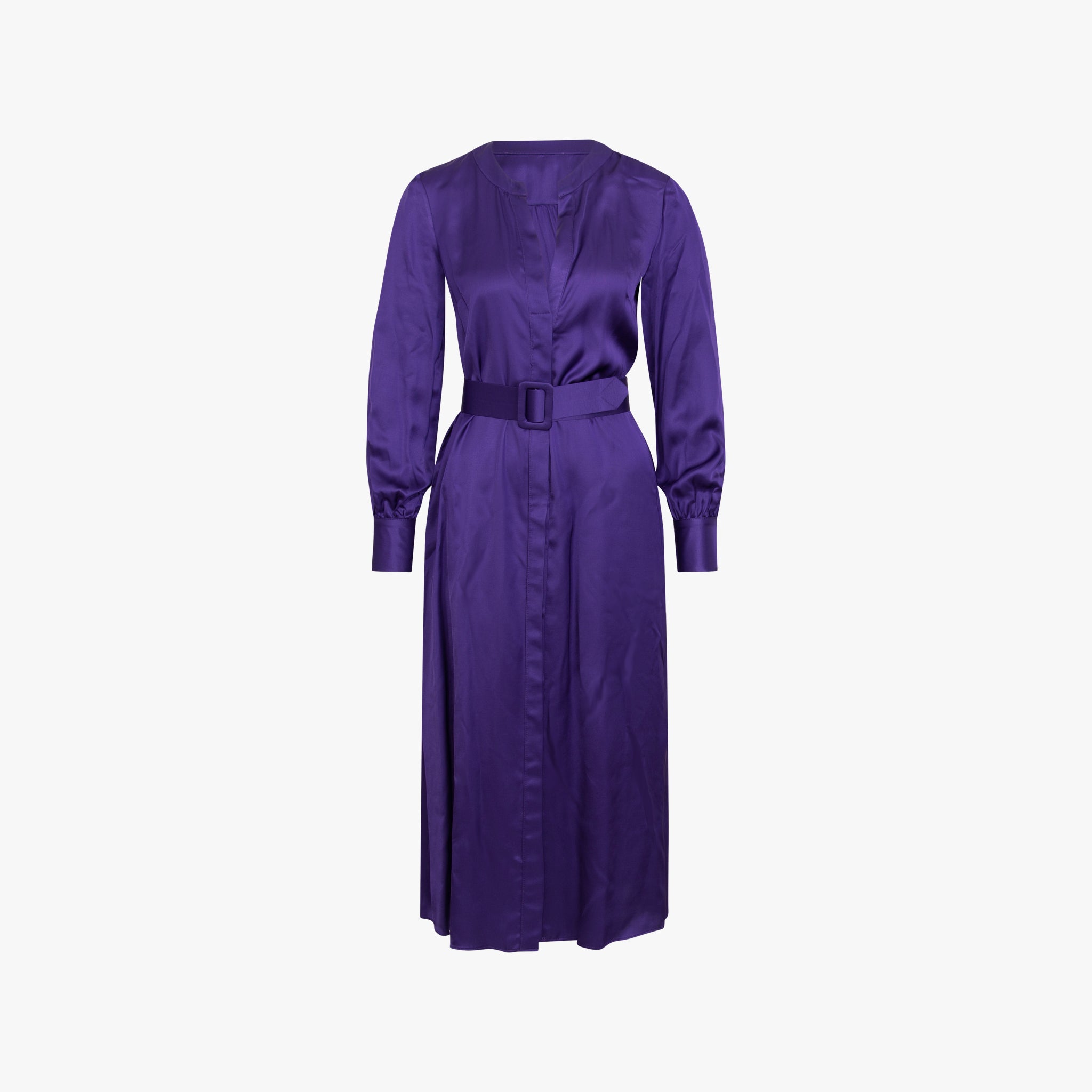 Maxikleid uni | flieder
