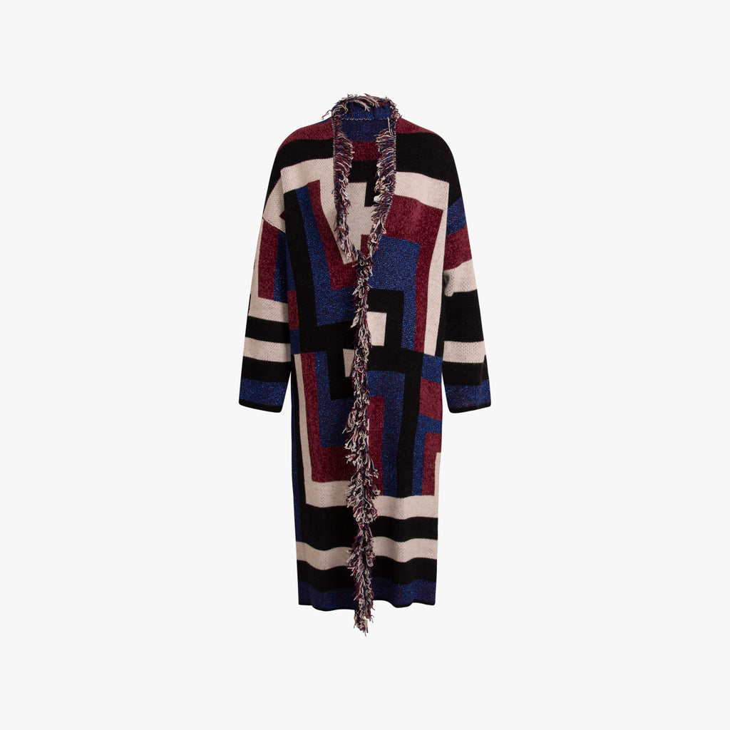 Strickmantel multi | multicolor