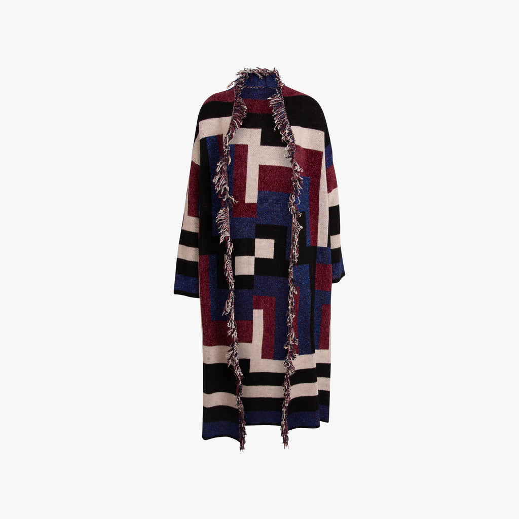 Strickmantel multi | multicolor