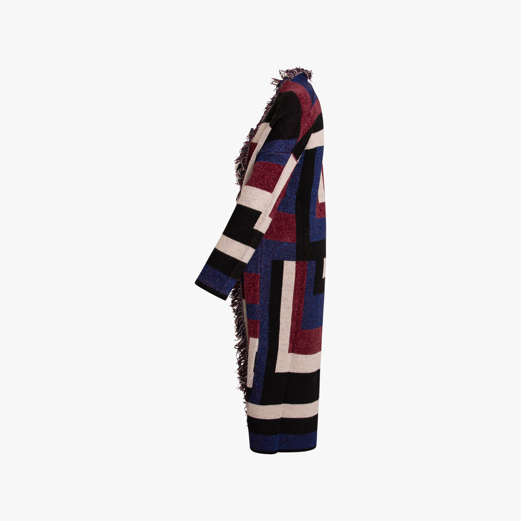 Strickmantel multi | multicolor
