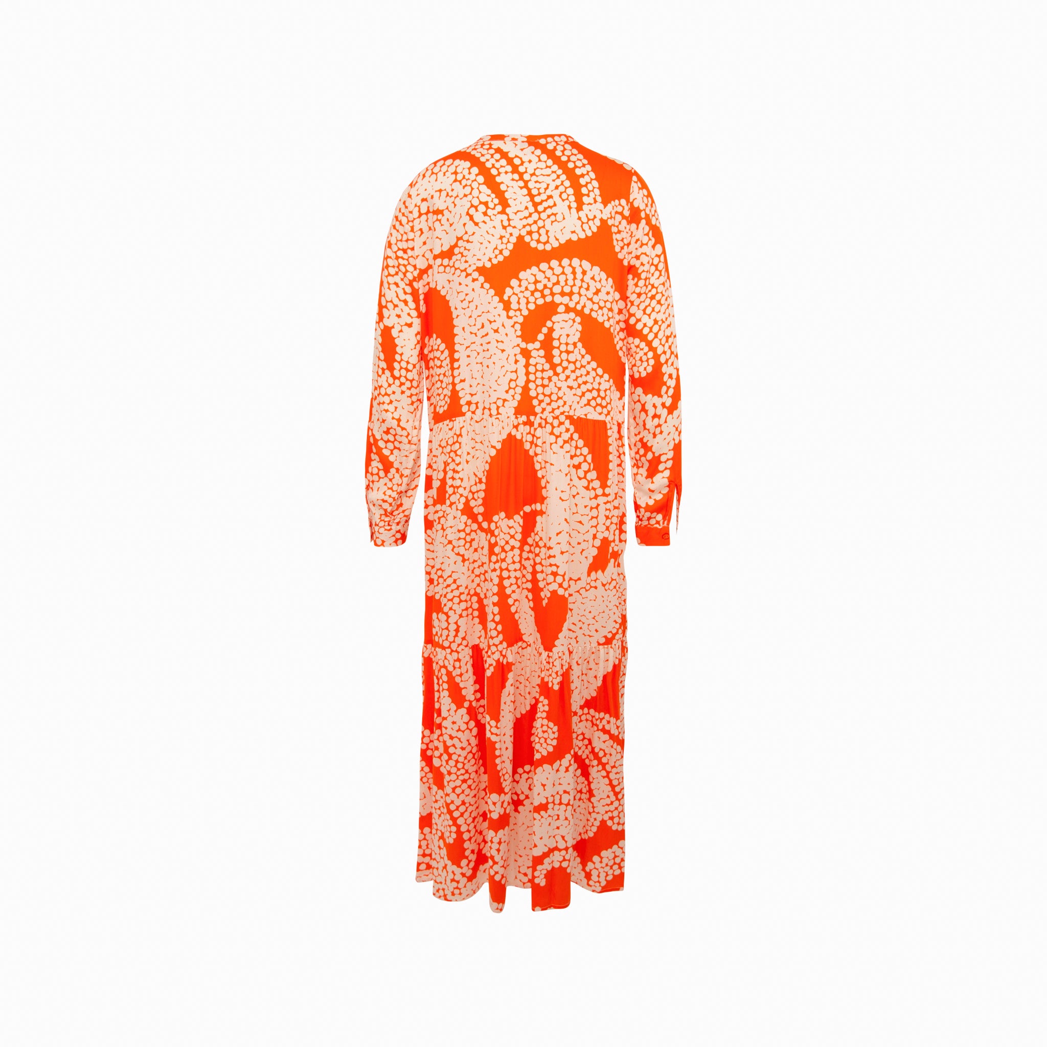 Milano Italy Kleid Paisley Dot | orange