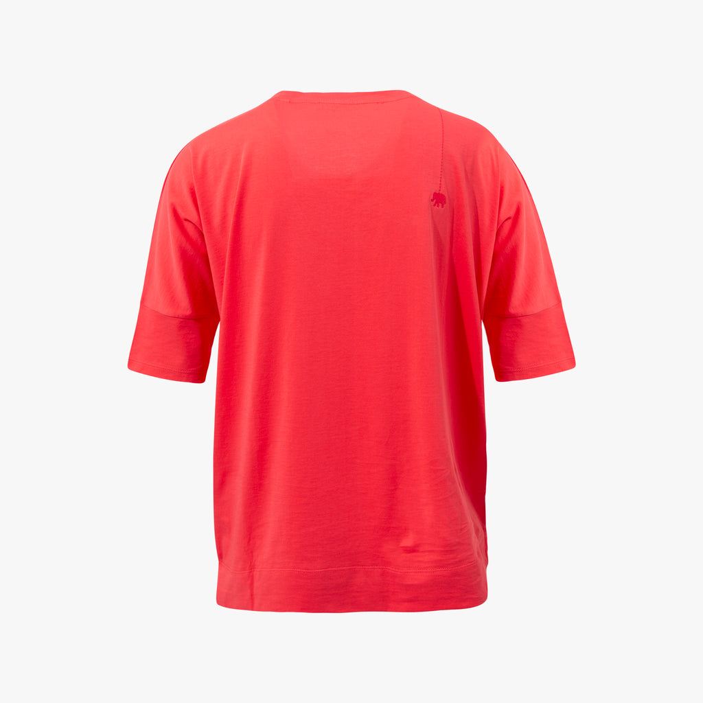 3/4 V-Boxyshirt | erdbeer