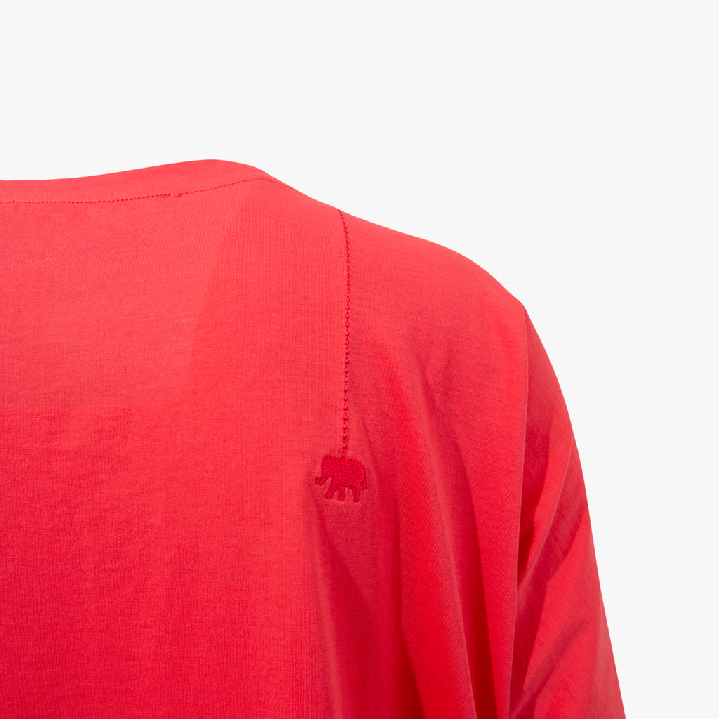 3/4 V-Boxyshirt | erdbeer
