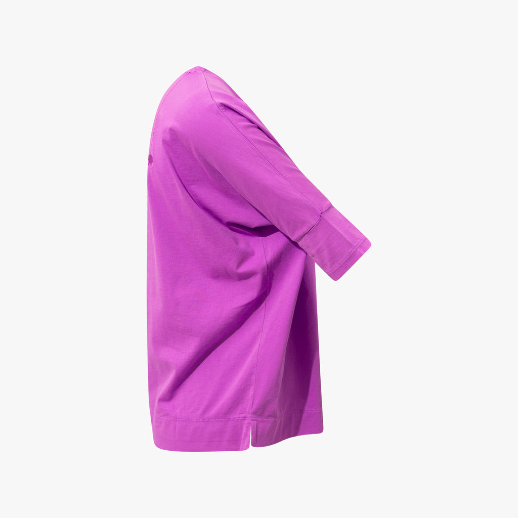 3/4 V-Boxyshirt | violett
