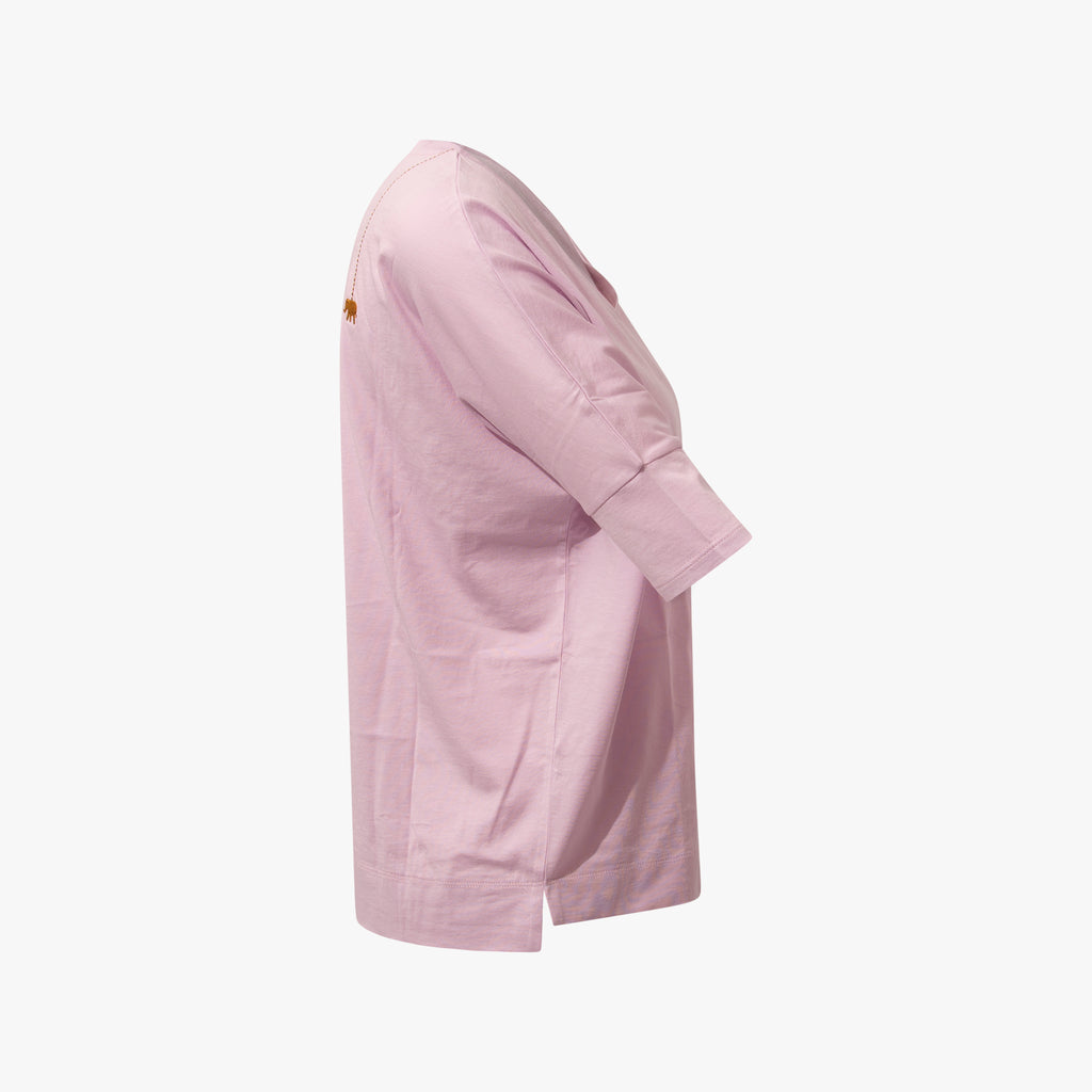 3/4 V-Boxyshirt | lila