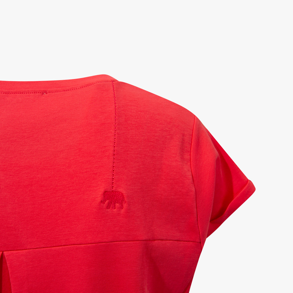 1/2 RH-Shirt Kellerfalte | erdbeer