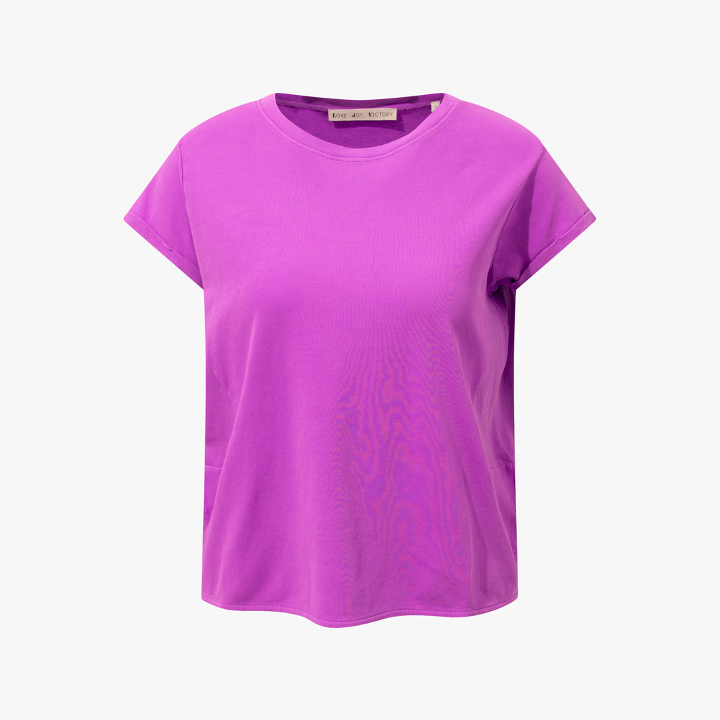 1/2 RH-Shirt Kellerfalte | violett