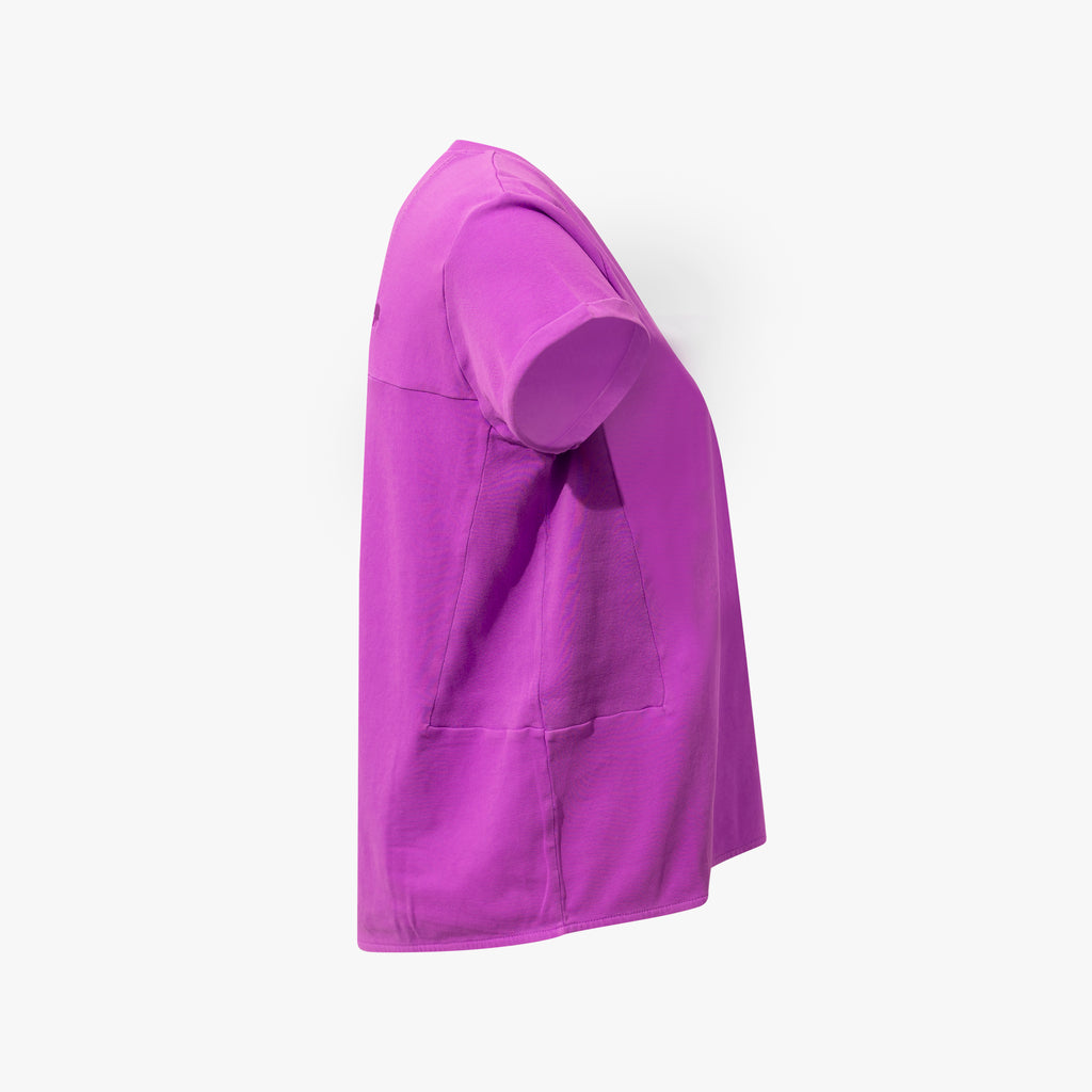 1/2 RH-Shirt Kellerfalte | violett