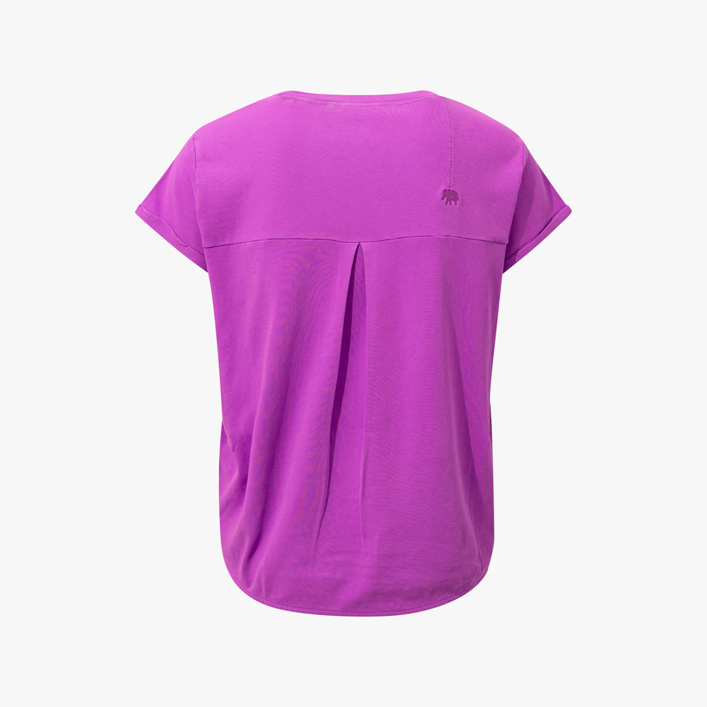 1/2 RH-Shirt Kellerfalte | violett