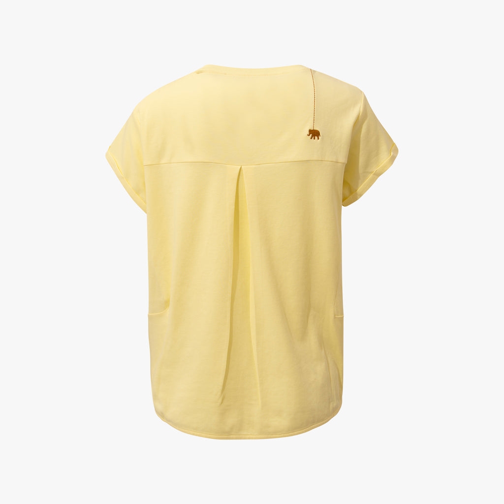 1/2 RH-Shirt Kellerfalte | gelb