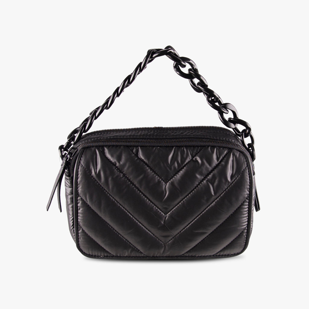 Cross Body Flap Bag | schwarz