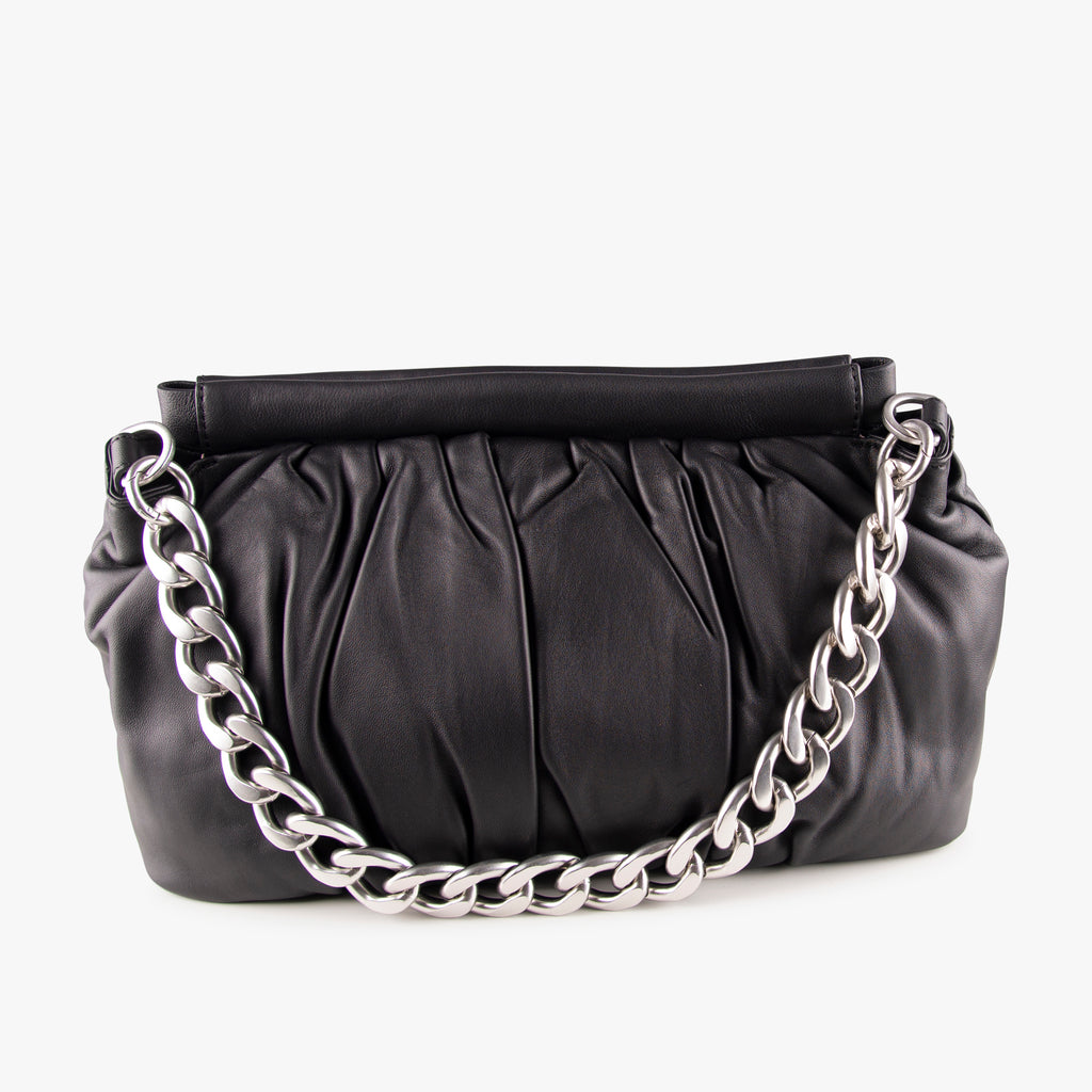 Handtasche soft | schwarz