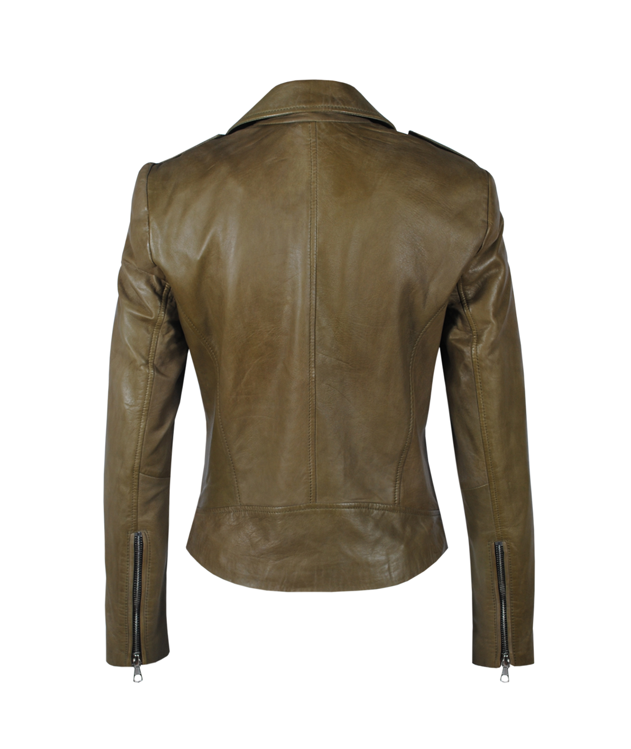 Lederjacke Tyler | khaki