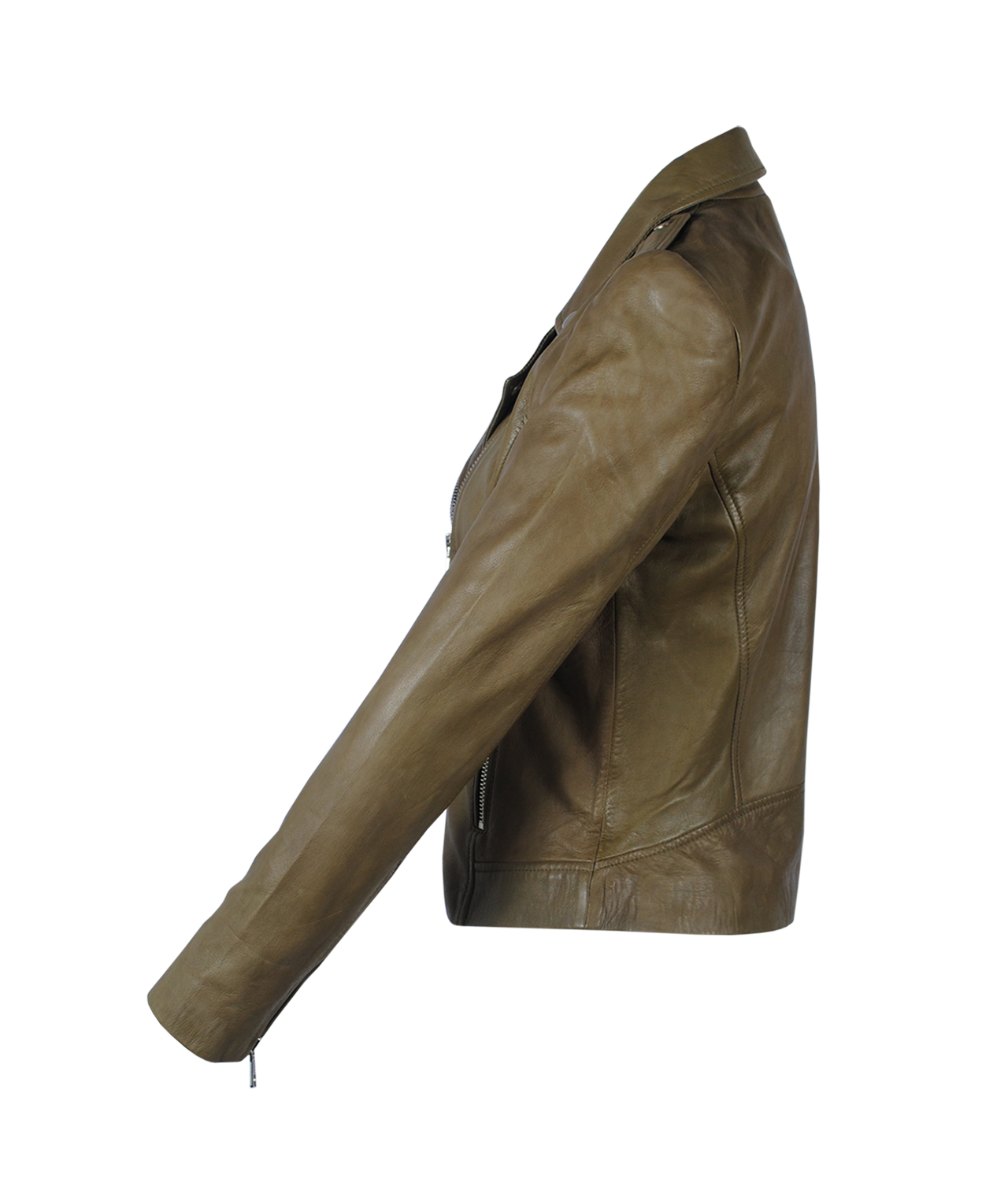 Lederjacke Tyler | khaki