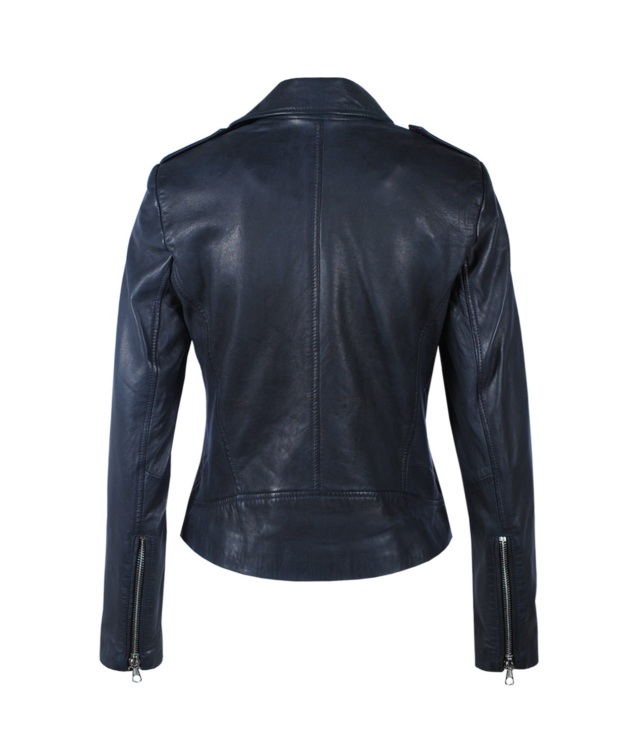 Lederjacke Tyler | nachtblau