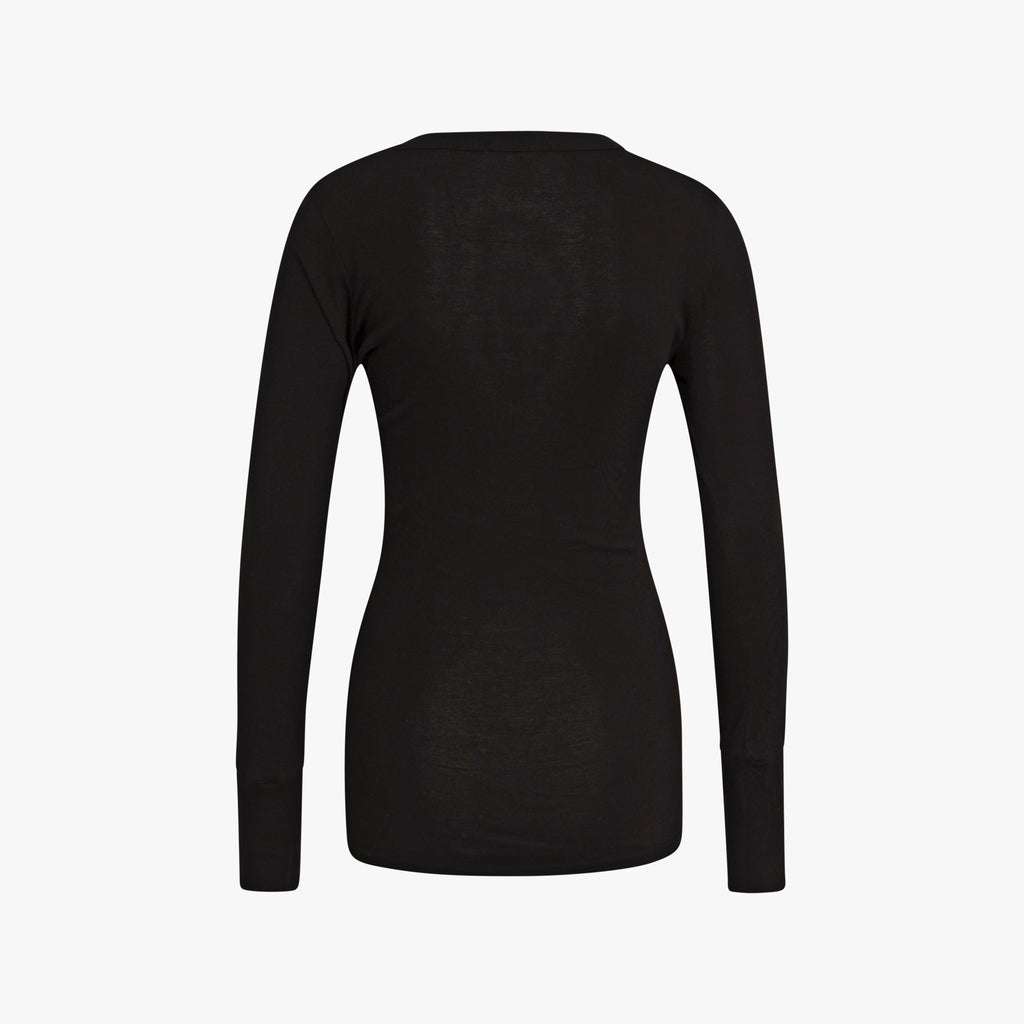 1/1 V-Shirt Supima Cotton | schwarz