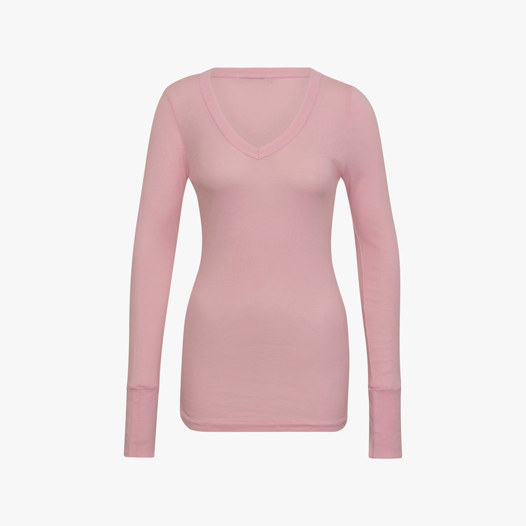 1/1 V-Shirt Supima Cotton | rose