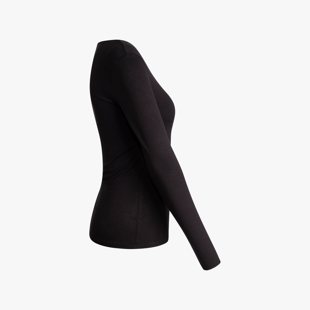 1/1 RH-Shirt uni | schwarz