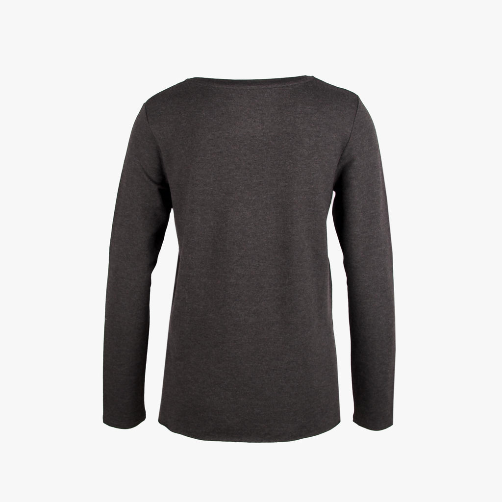 Majestic Shirt flauschig | anthra
