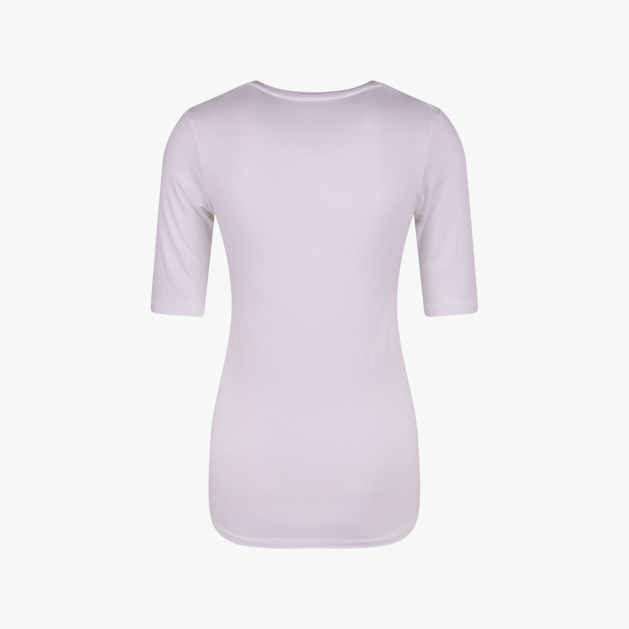 Majestick V-Shirt uni | weiß