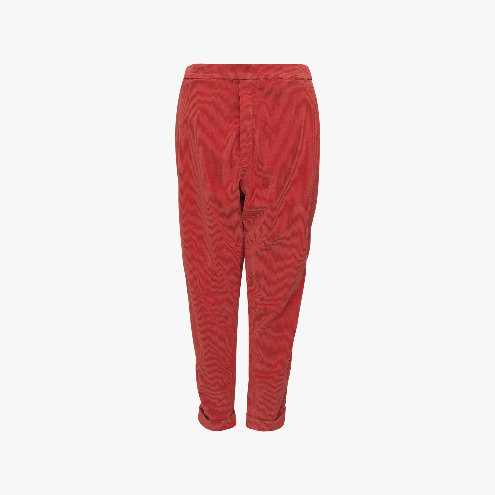 Joggpant Breitcord | rosa