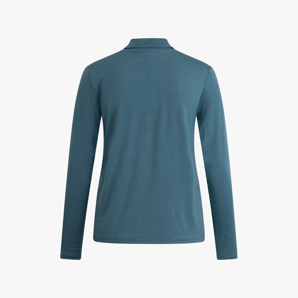 1/1 Rolli-Shirt uni | blau